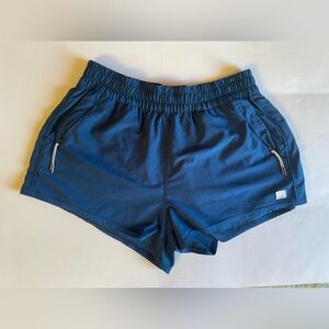 Vuori Women's Deep Blue Athletic Shorts